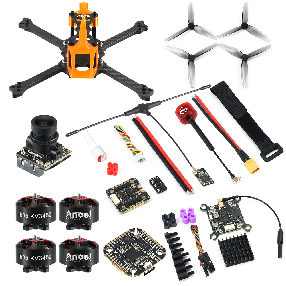Speedybee F405 V4 Bls 55A Stack - Kit de Dron FPV Angel35 de