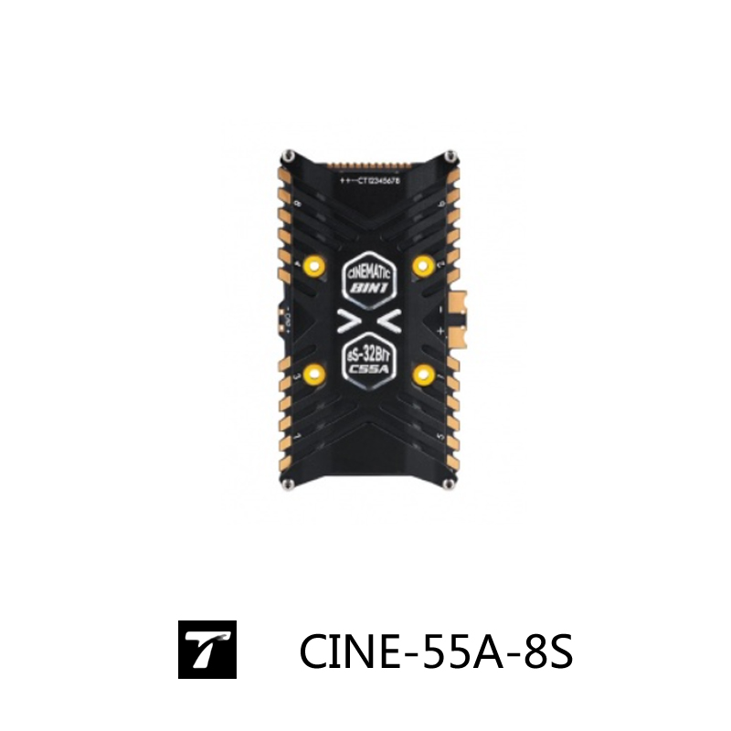 CINE-55A-8S-BLHeli_32 8 en 1 E - T-Motor F7 Pro Flight Controller reseña y precio
