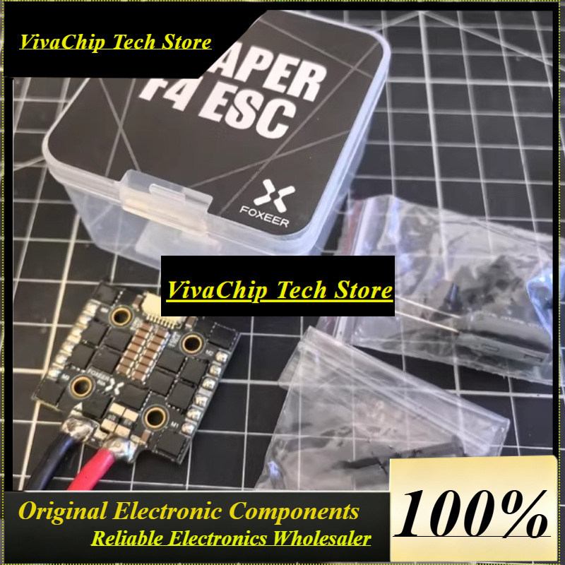VivaCS1pcs Para FOXEER Reaper  - Foxeer Reaper F4 128K 65A Esc reseña y precio